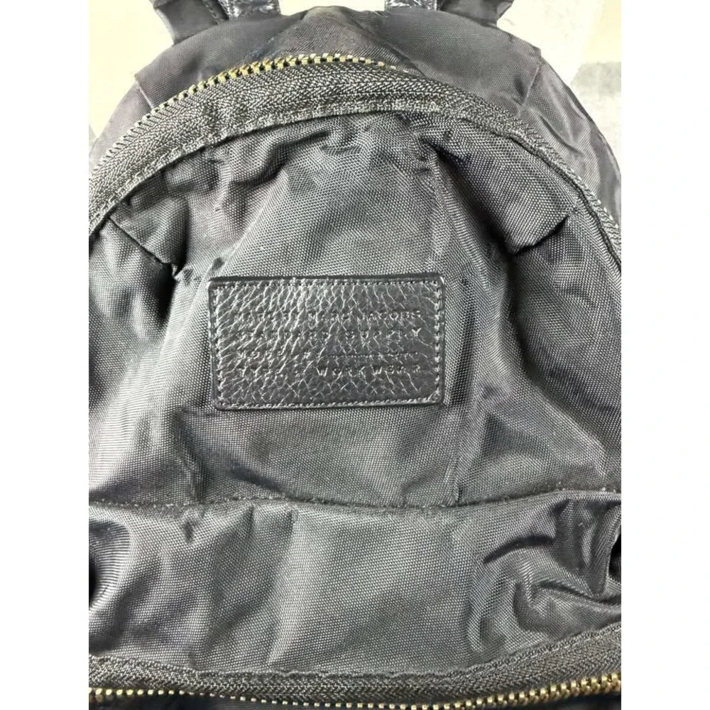 Marc by Marc Jacobs Domo Arigato Nylon Backpack Black Gold Hardware M0002219